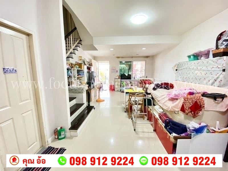 ขาย ทาวน์โฮม 3 ชั้น หมู่บ้านทาวน์พลัส ราชพฤกษ์-จรัญฯ13